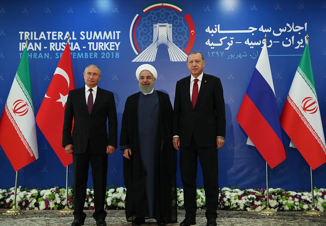 Tahranda Erdoğan, Putin ve Ruhaninin gerçekleştirdiği İdlib zirvesi sona erdi Tahranda Erdoğan, Putin ve Ruhaninin gerçekleştirdiği İdlib zirvesi sona erdi